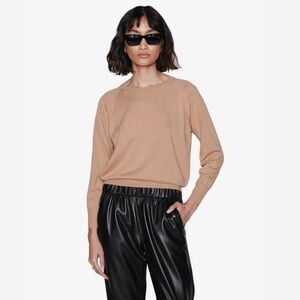 Anine Bing Vera Cashmere Knit Pullover Sweater Size XS Camel ~ Pris…